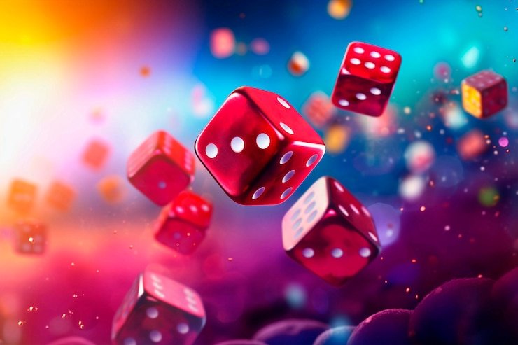 uno4d slot BandarQ table interface showing player positions and card hands